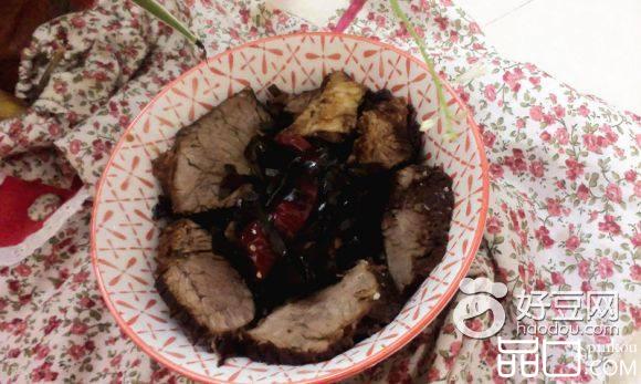 卤海带牛肉