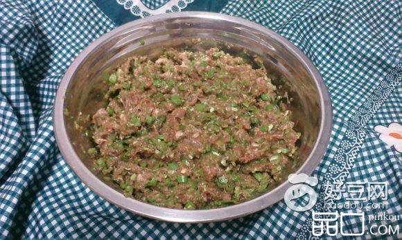 牛肉豆角馅