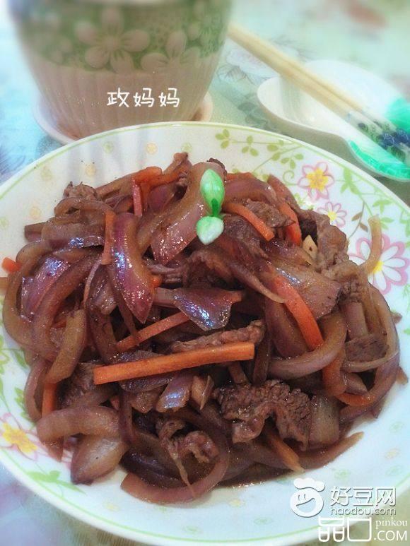 洋葱牛肉丝