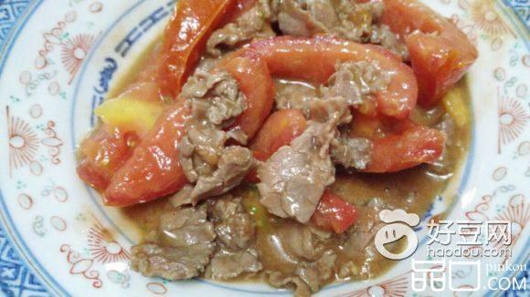 牛肉炒蕃茄