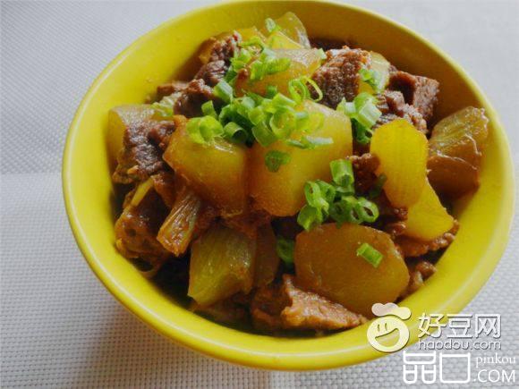 莴苣牛肉