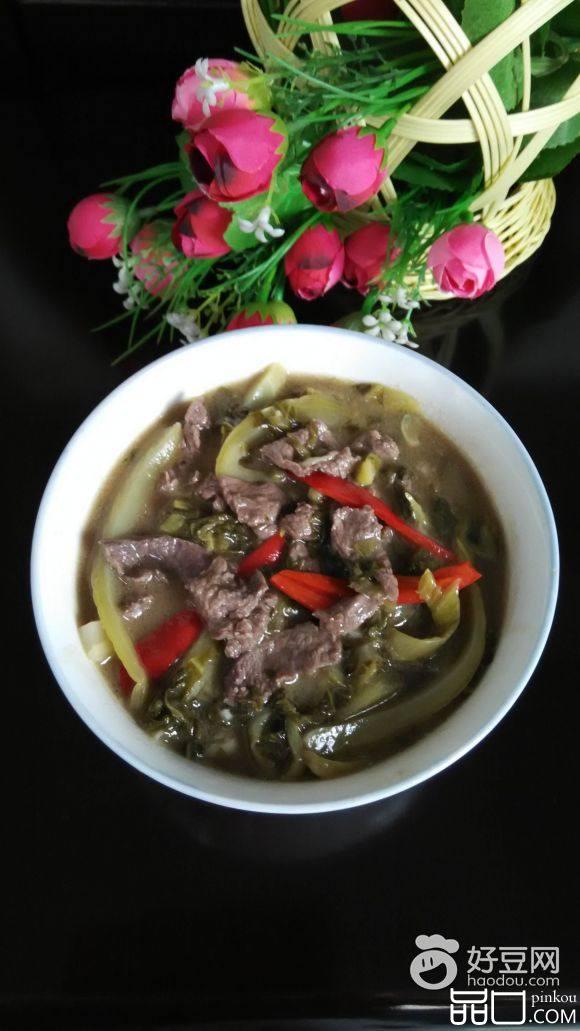 酸辣牛肉片