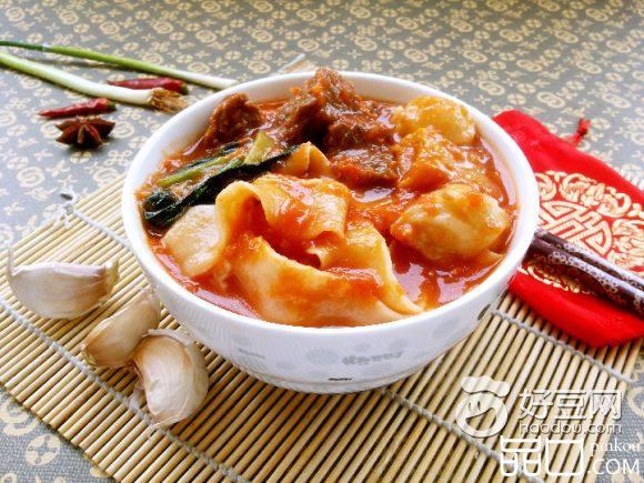 茄汁牛肉烩面