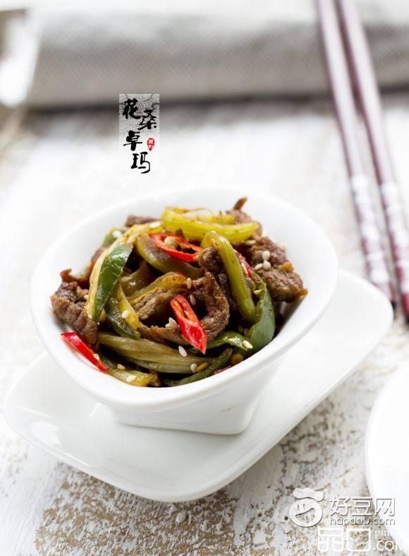 辣煸牛肉丝