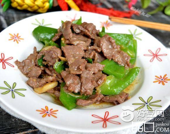 牛肉炒灯笼椒