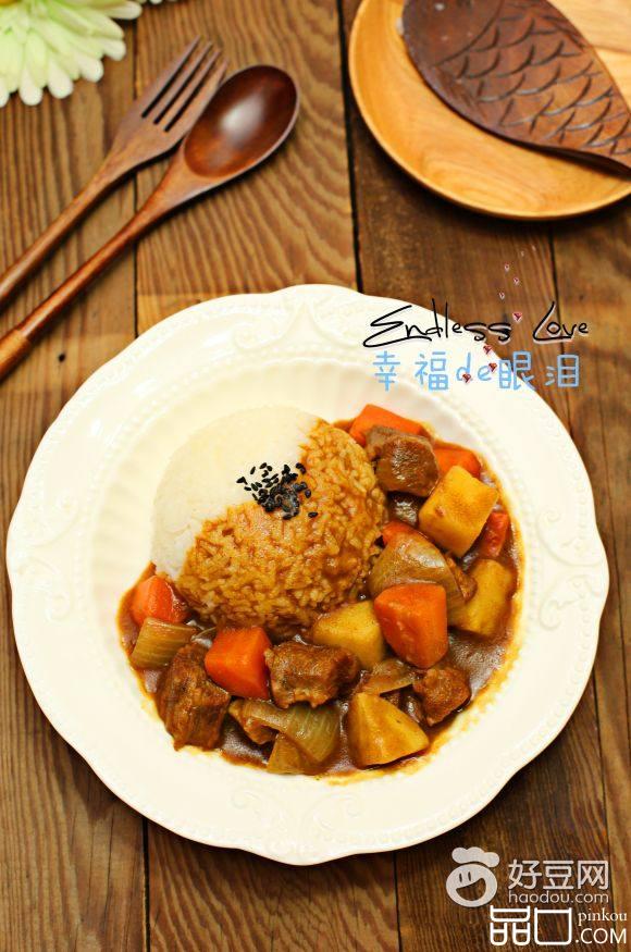 香浓咖喱牛肉饭