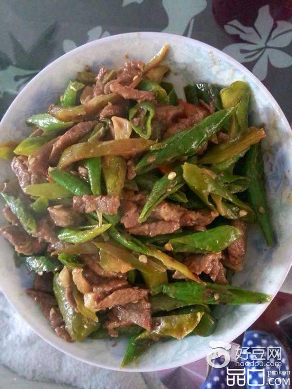 尖椒炒牛肉