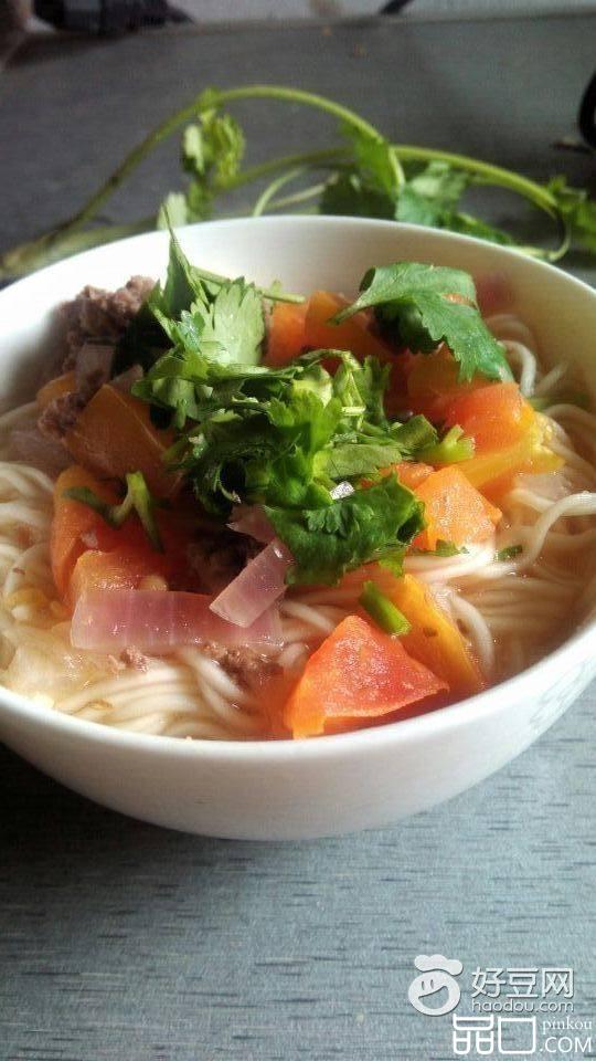 茄汁牛肉面
