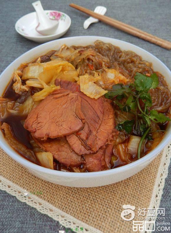 白菜牛肉炖粉条