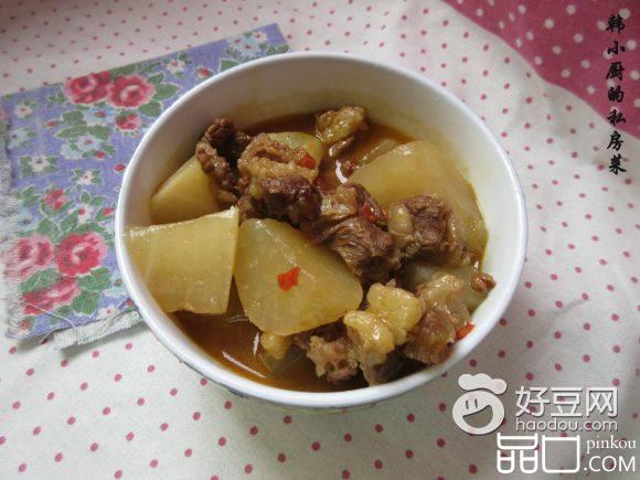 萝卜烧牛肉