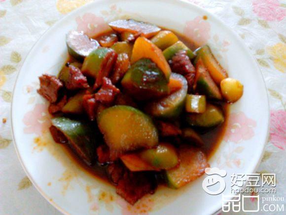 青萝卜炖牛肉
