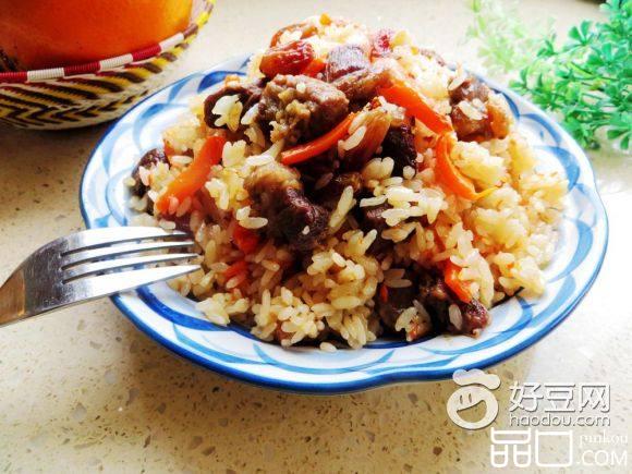 新疆牛肉抓饭