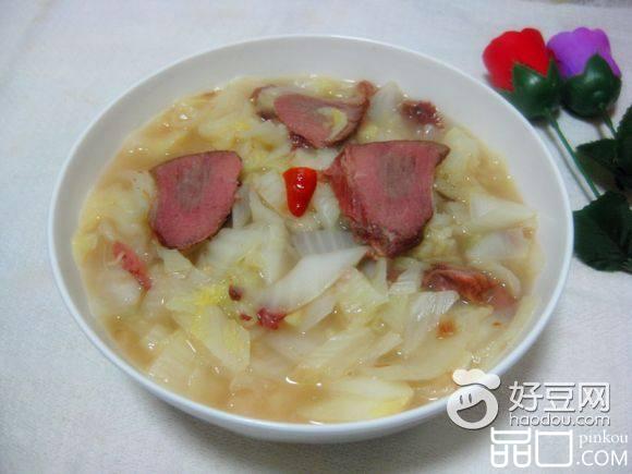 白菜烧牛肉