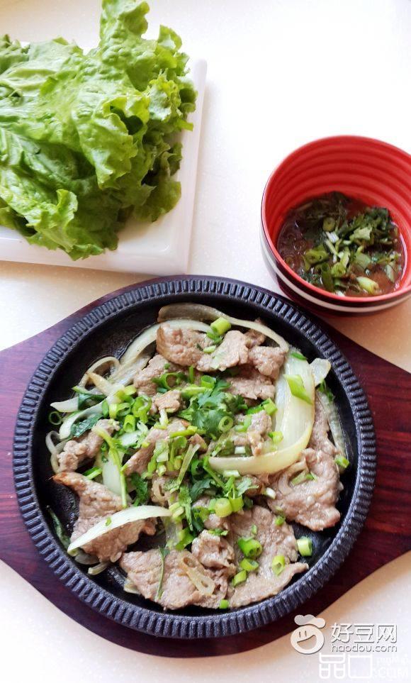 铁板煎牛肉