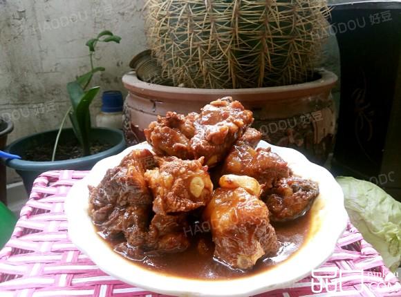 西红柿炖排骨