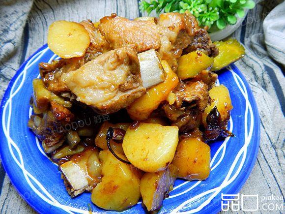 土豆红烧排骨