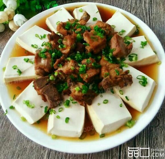 排骨蒸豆腐