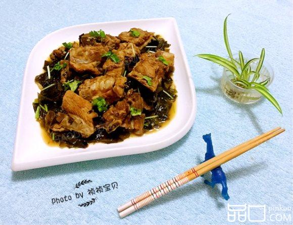 红烧排骨偶遇海芥菜
