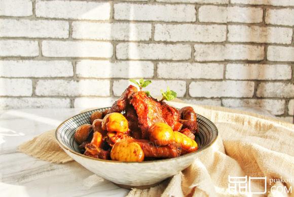 板栗烧排骨