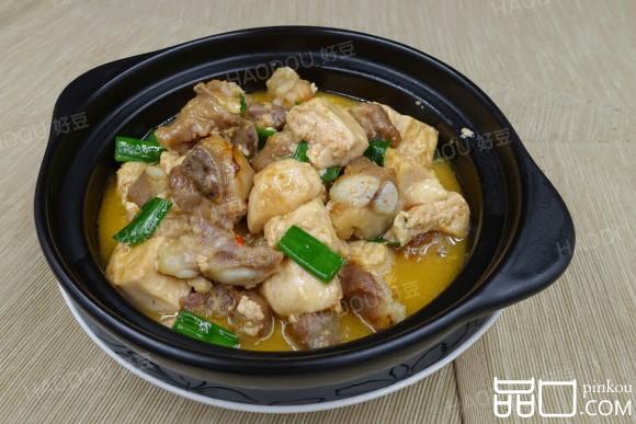 豆腐焖排骨