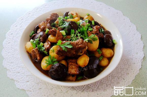 冬菇马蹄焖排骨