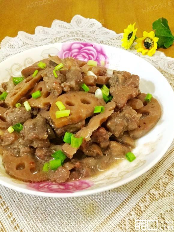 排骨焖莲藕