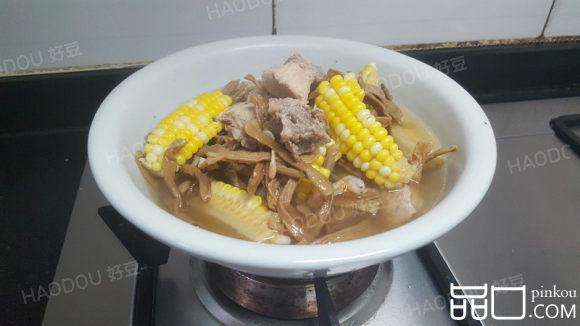 干豆角排骨汤