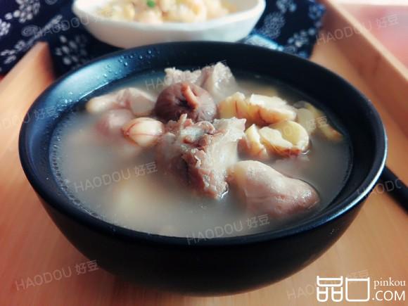 莲子菱角汤