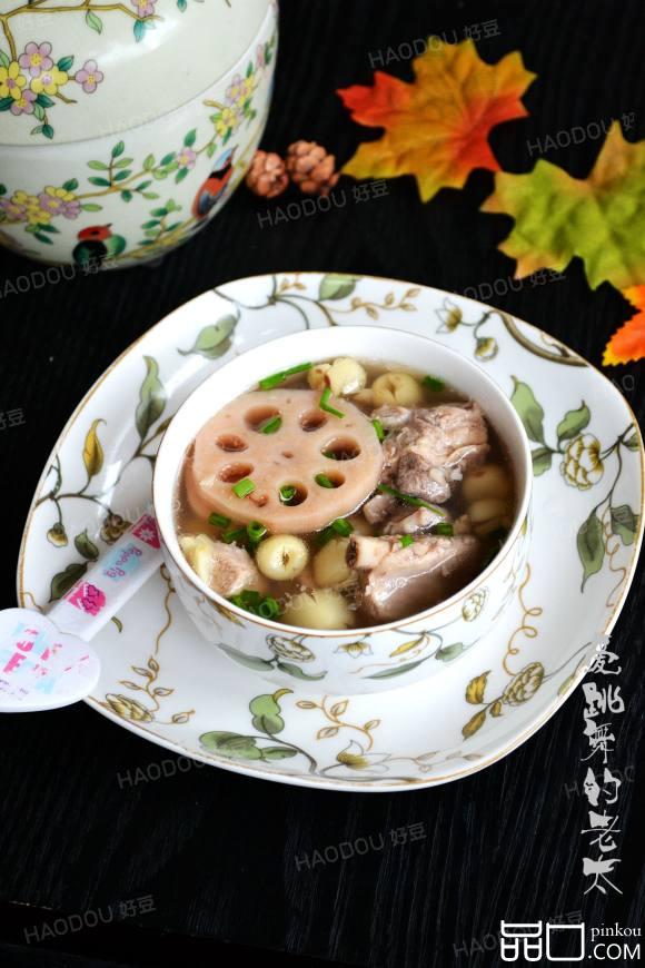 莲子莲藕排骨盅