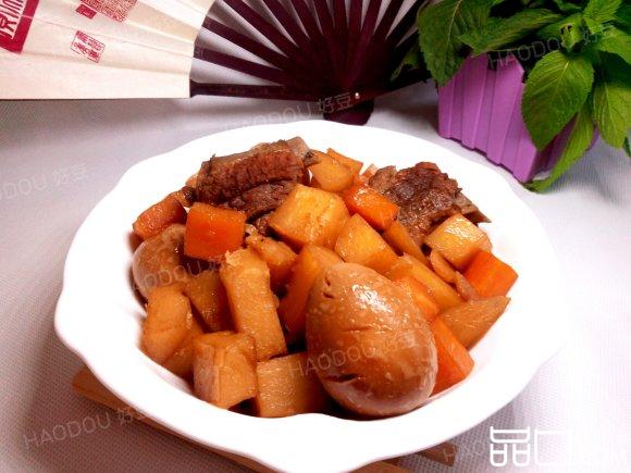 排骨土豆炖蛋
