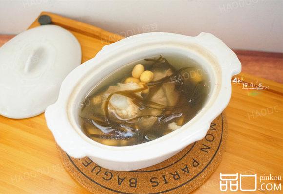 黄豆海带排骨汤#新鲜