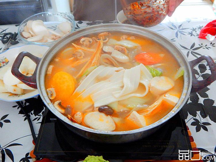 番茄排骨火锅
