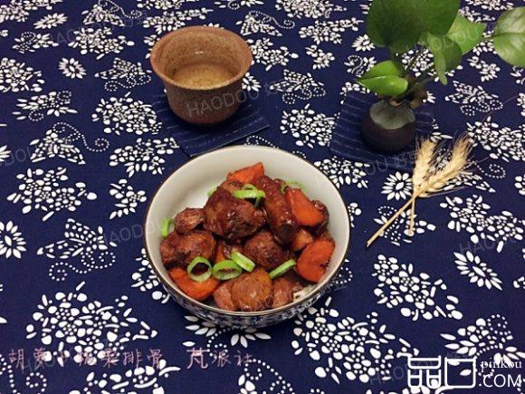 胡萝卜板栗排骨