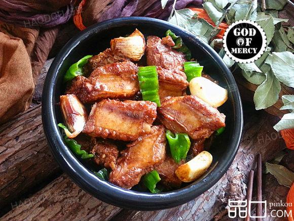 干锅蒜香排骨