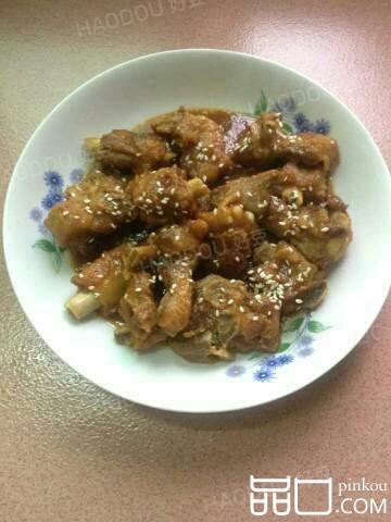 橙香排骨
