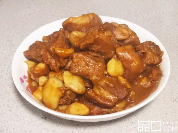 菱角炖排骨