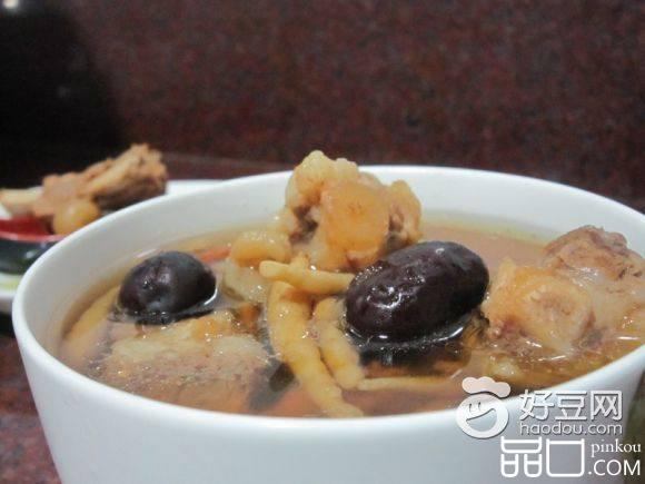 太子参红枣排骨汤