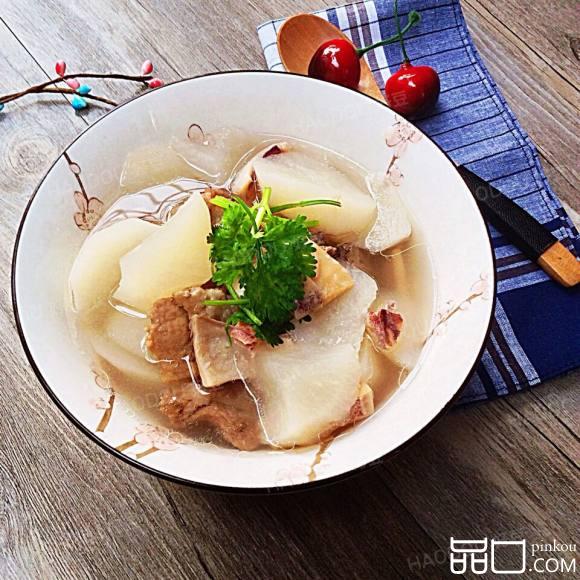 鱿鱼干白萝卜汤
