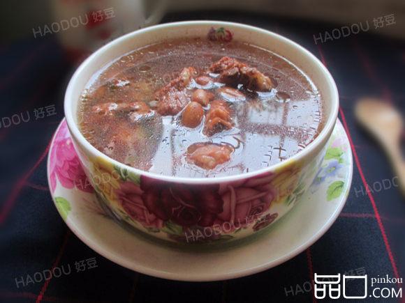 花生米煲排骨