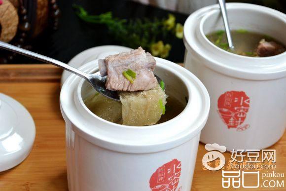 一锅两盅-竹荪排骨盅