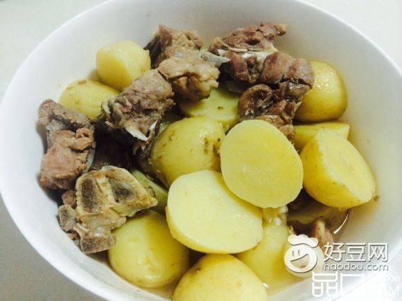 白味土豆炖排骨