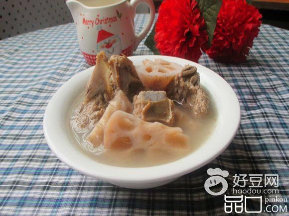 排骨煲莲藕