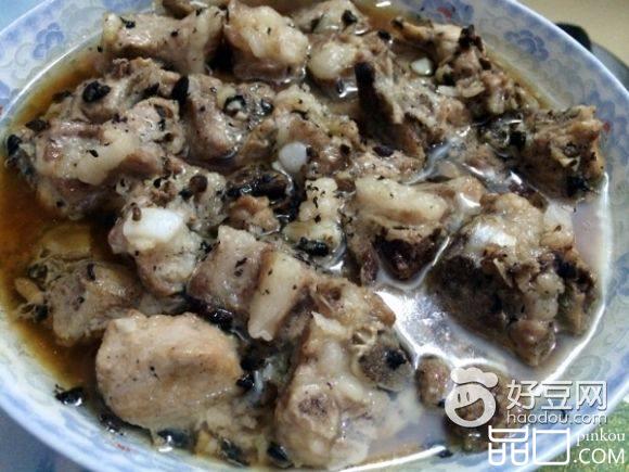 粤式豉汁蒸排骨