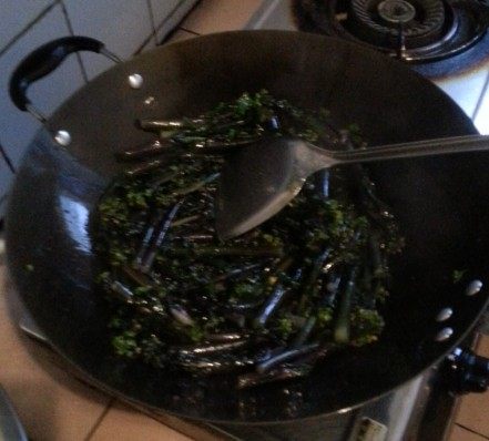 清炒红油菜步骤6