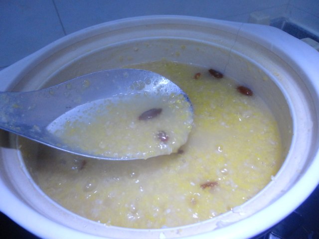 燕麦玉米粥步骤8