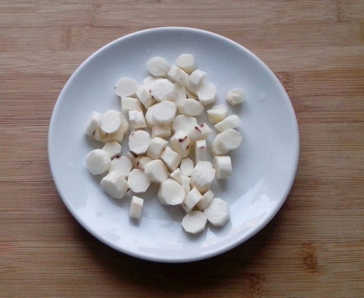 山药豆浆步骤2