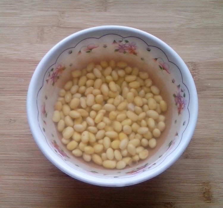 山药豆浆步骤1