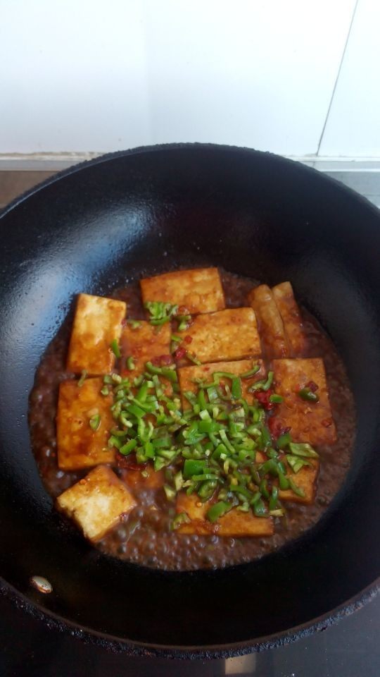 土家香煎豆腐步骤11