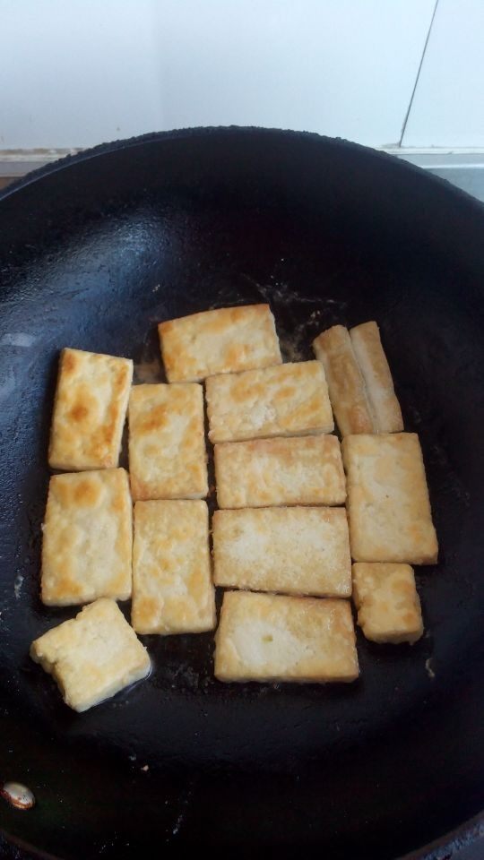 土家香煎豆腐步骤9