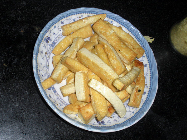 辣味西芹豆腐条步骤10
